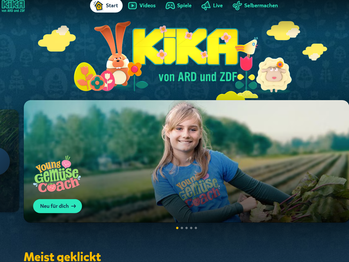 Screenshot KiKA