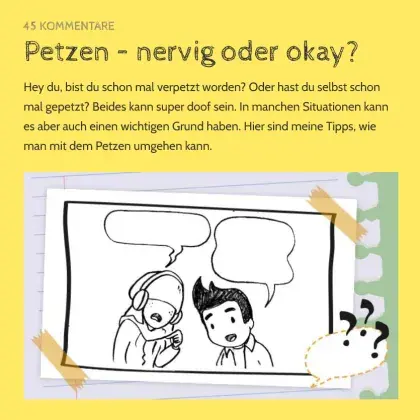 Screenshot Artikel