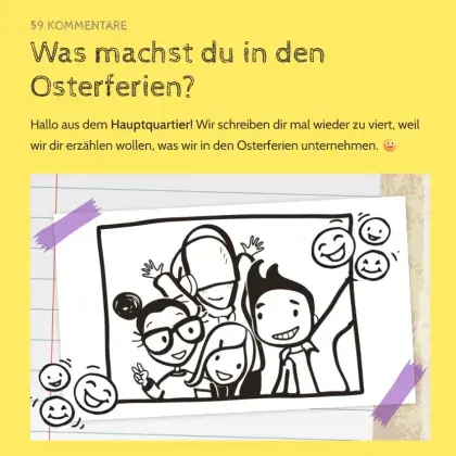 Screenshot Artikel