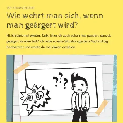 Screenshot Artikel