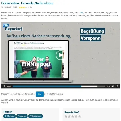 Screenshot Artikel