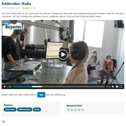 Screenshot Artikel