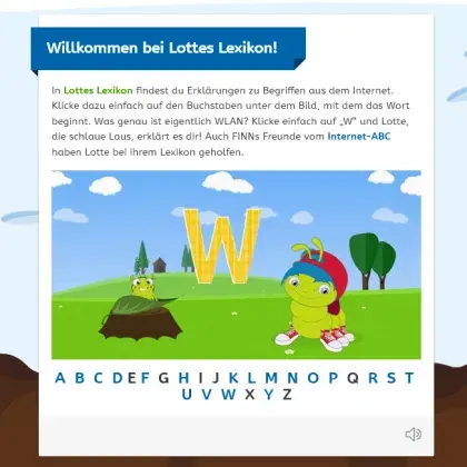 Screenshot Lexikon