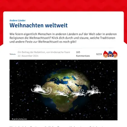 Screenshot Artikel