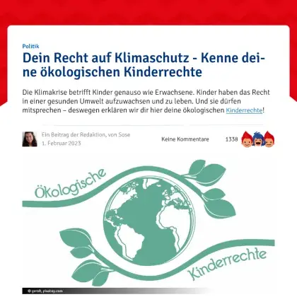 Screenshot Artikel