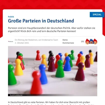 Screenshot Artikel