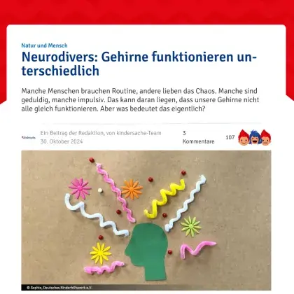 Screenshot Artikel