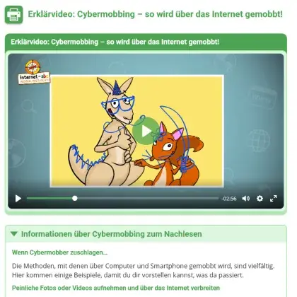 Erklärvideo: Cybermobbing