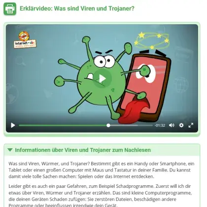 Erklärvideo: Viren und Trojaner