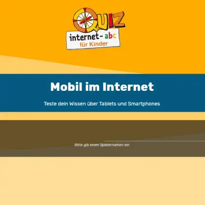 Quiz: Mobil im Internet