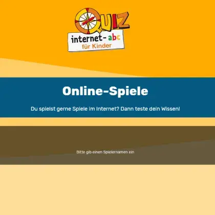 Quiz: Online-Spiele