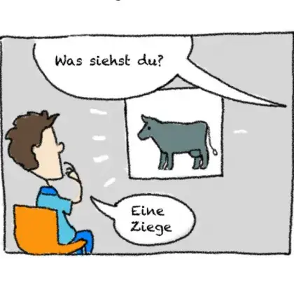 Illustration von Kind
